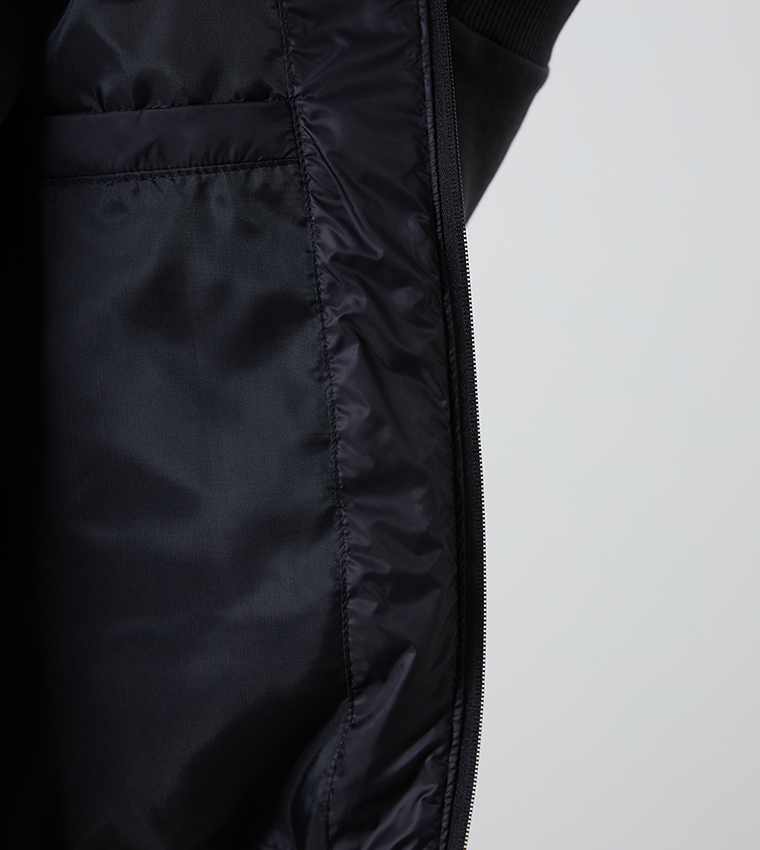 جيليه بفر رجالي بسحاب كامل