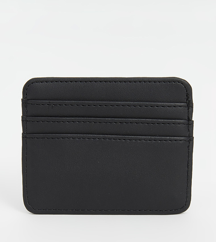 Leather Look Card Holder