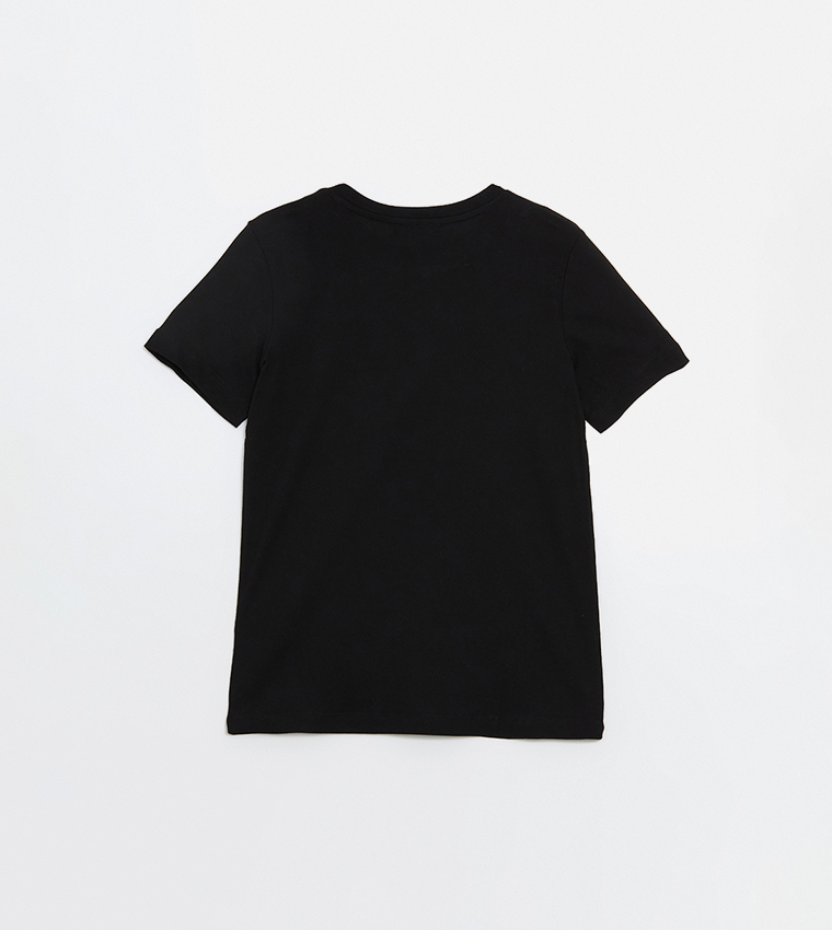 Solid Short Sleeves Casual T-Shirt
