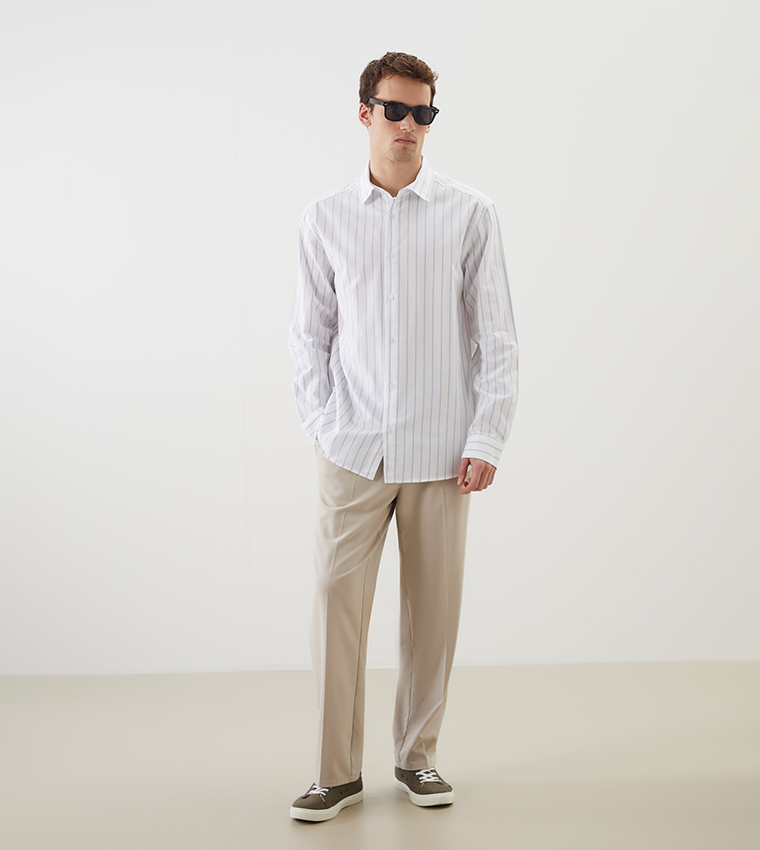 Striped Long Sleeves Casual Shirt