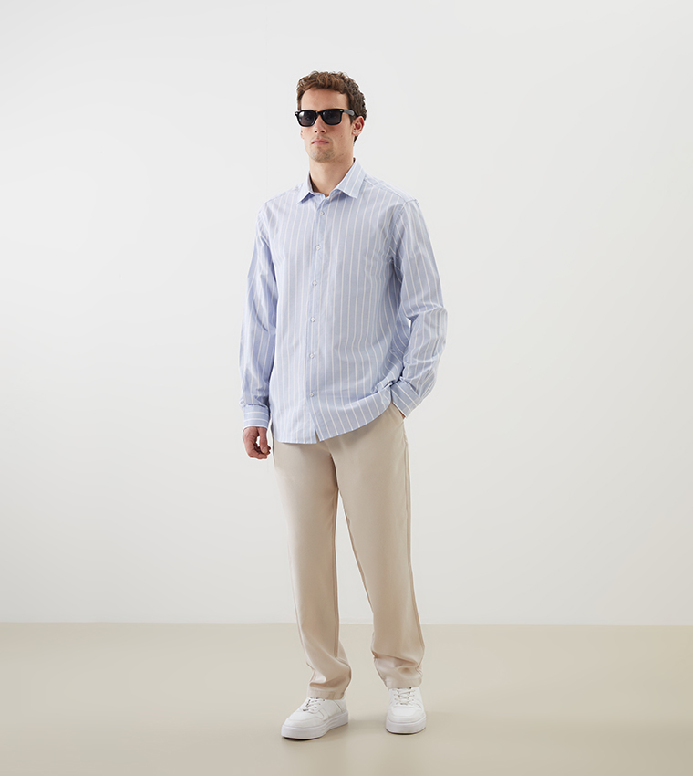 Striped Long Sleeves Casual Shirt
