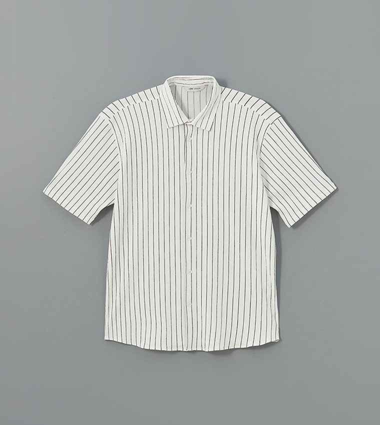 Striped Short Sleeves Casual Shirt