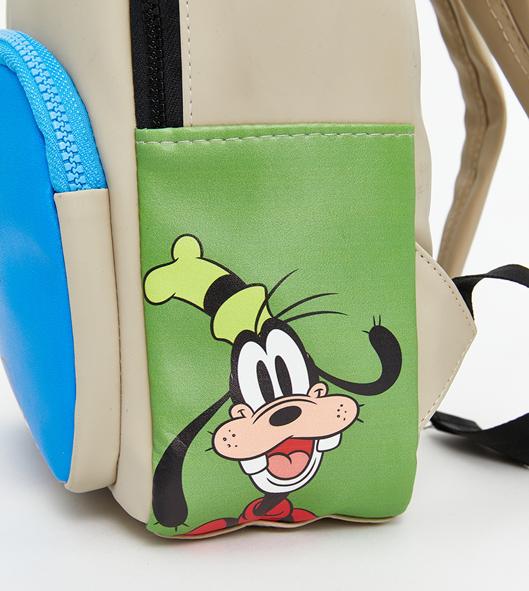 شنطة ظهر مدرسية بطبعة ميكي ماوس والأصدقاء