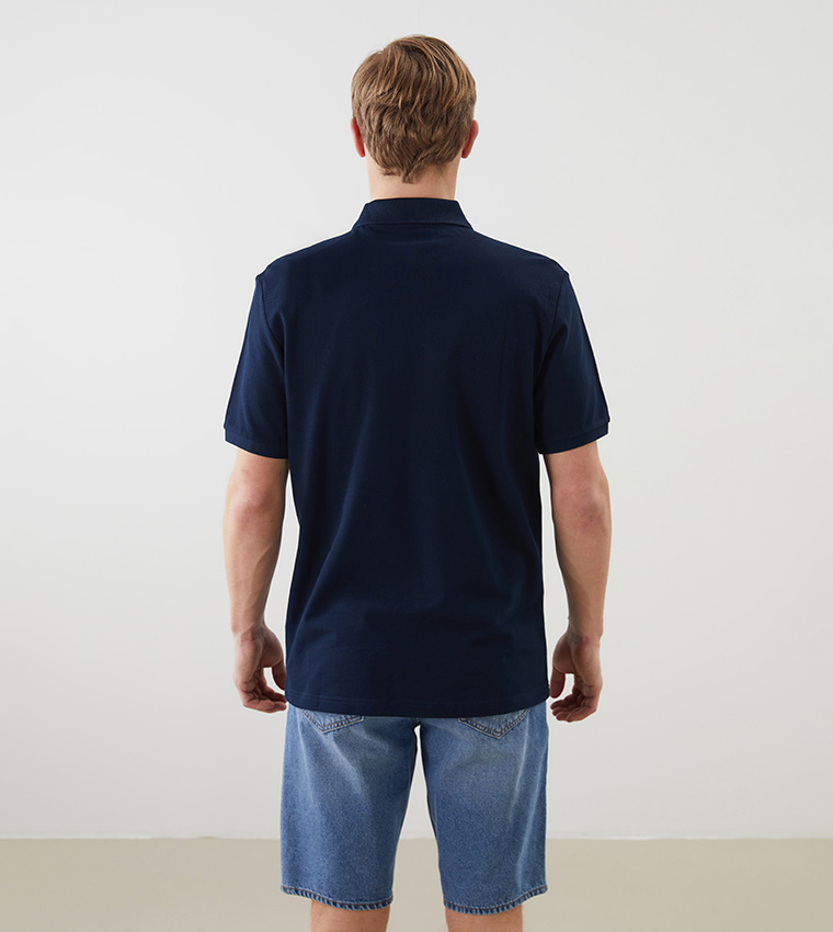 Solid Short Sleeves Polo T-Shirt