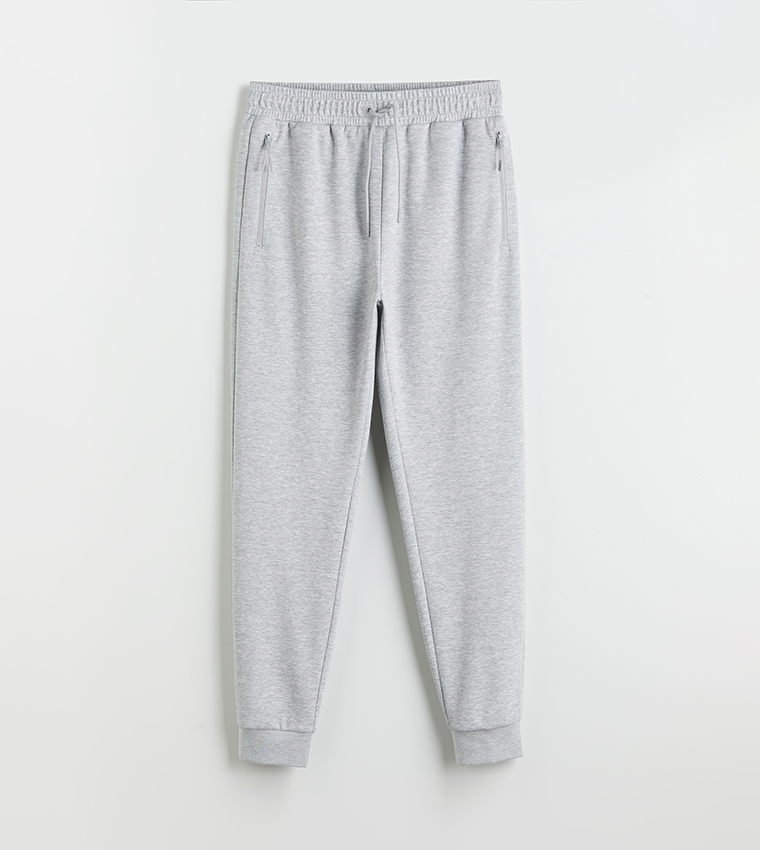 Drawstring Waist Slim Fit Joggers