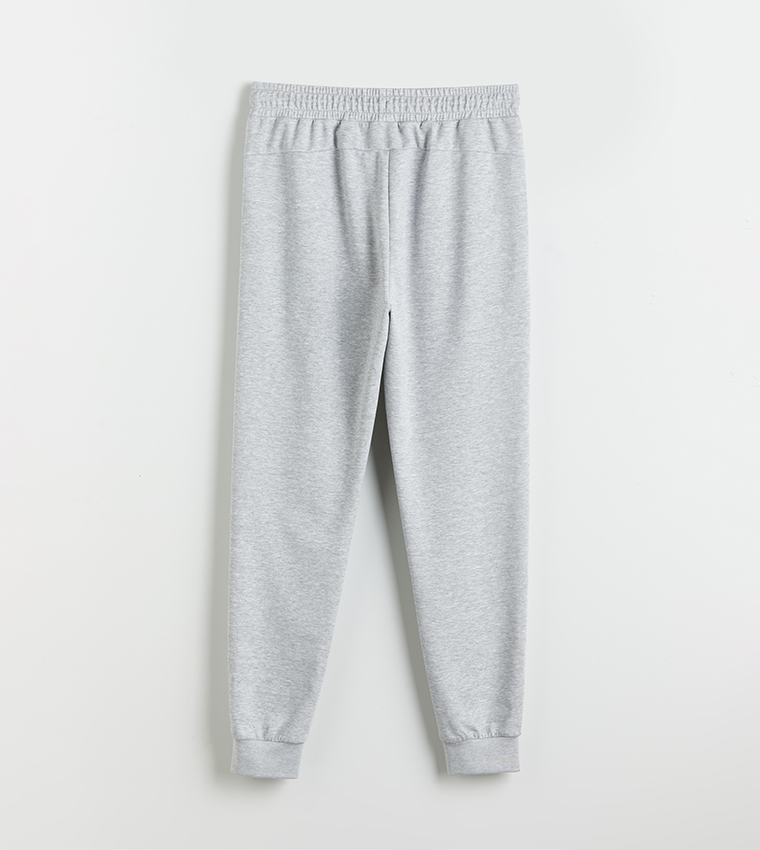 Drawstring Waist Slim Fit Joggers