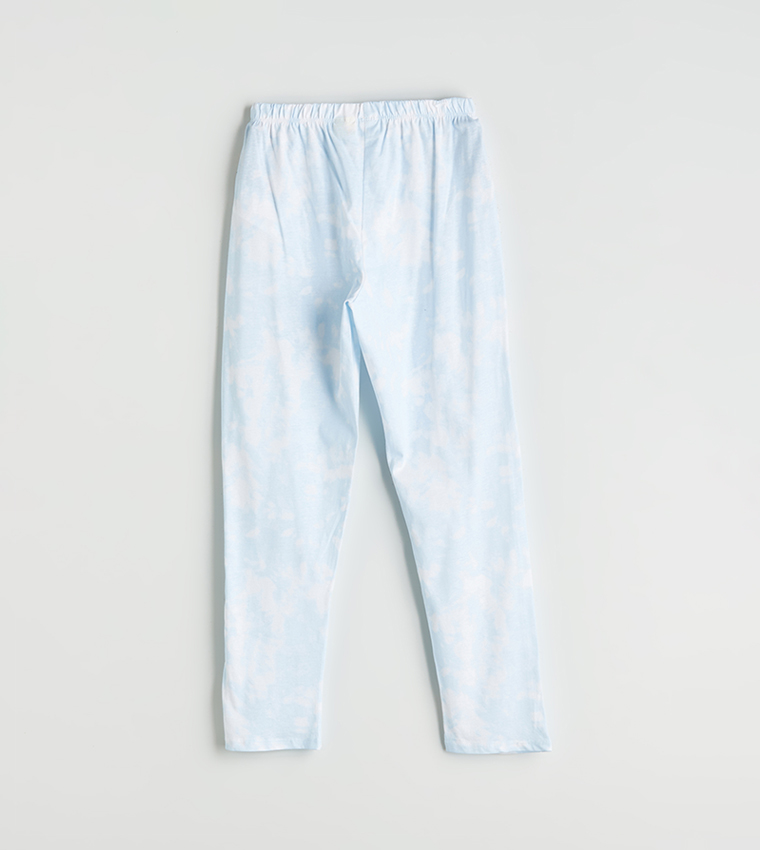 Printed Long Sleeves Pyjama Set