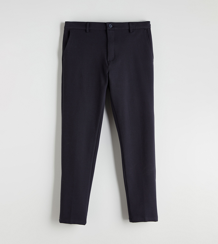 Mid Rise Standard Fit Trousers