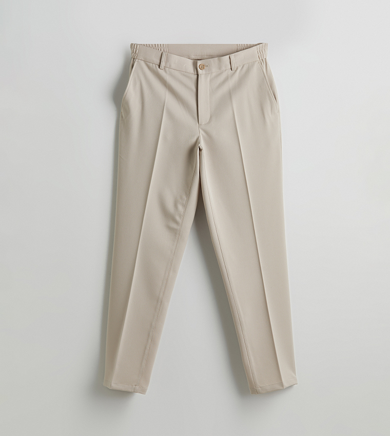 Mid Rise Standard Fit Trousers