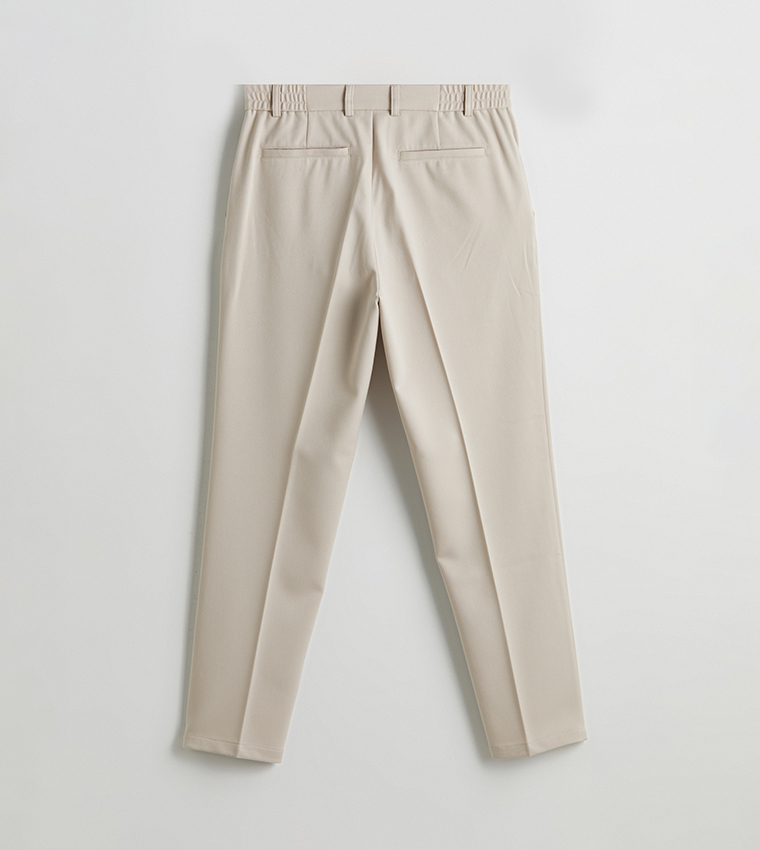 Mid Rise Standard Fit Trousers