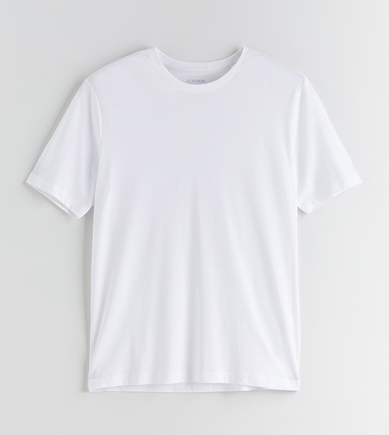 Crew Neck Jersey T-Shirt