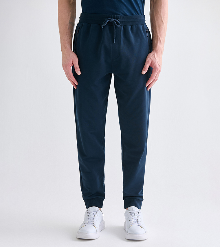 Drawstring Waist Standard Fit Joggers