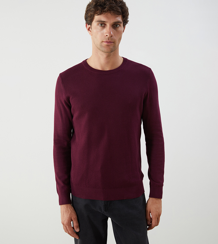 CLASSIC Knitted Crew Neck Tricot Sweater
