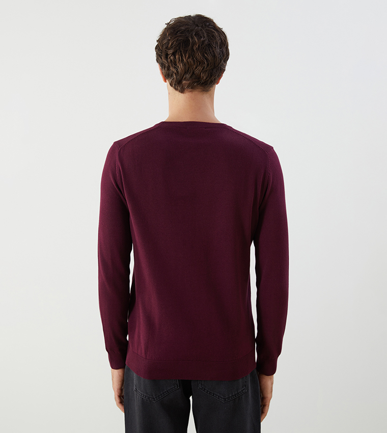 CLASSIC Knitted Crew Neck Tricot Sweater