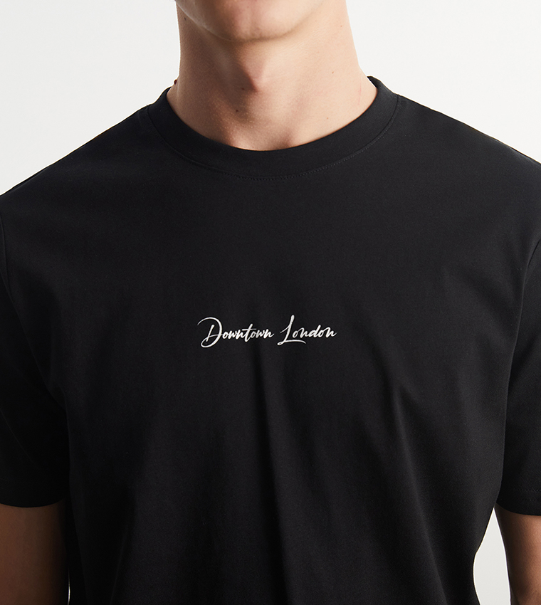 Printed Short Sleeves Casual T-Shirt