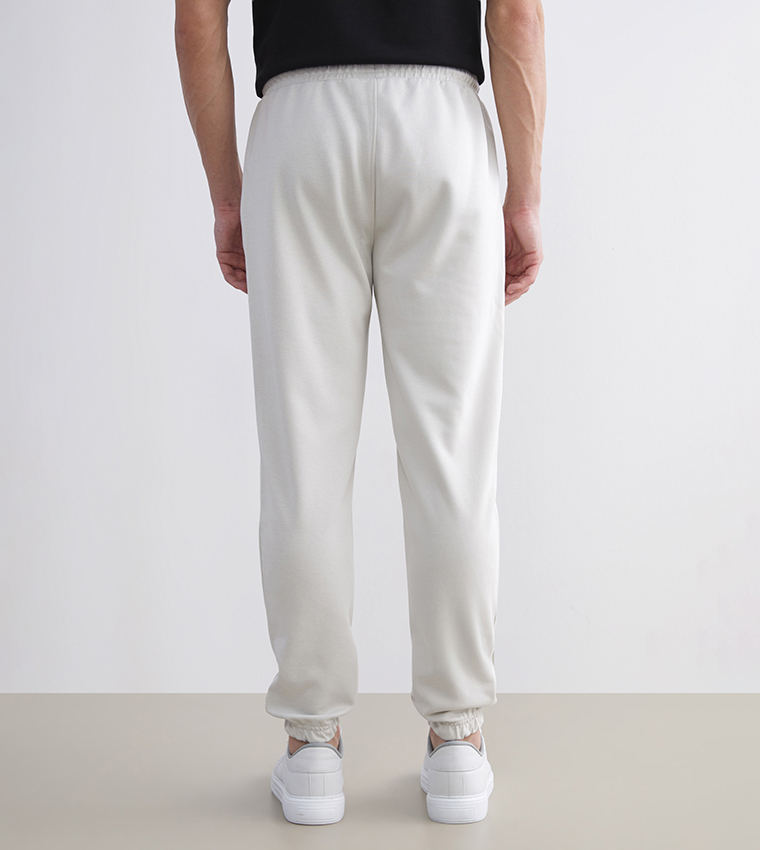 Drawstring Waist Slim Fit Joggers