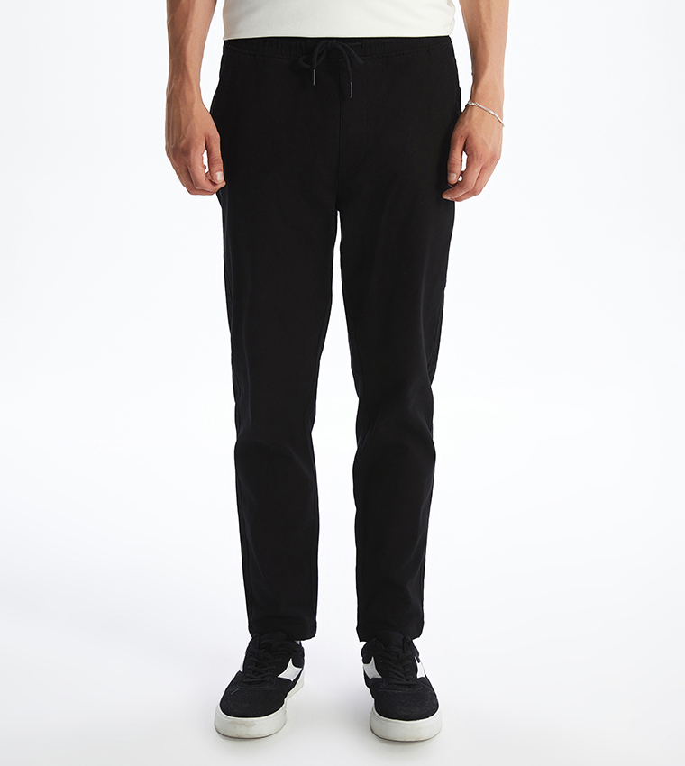 بنطلون رجالي ضيق سادة