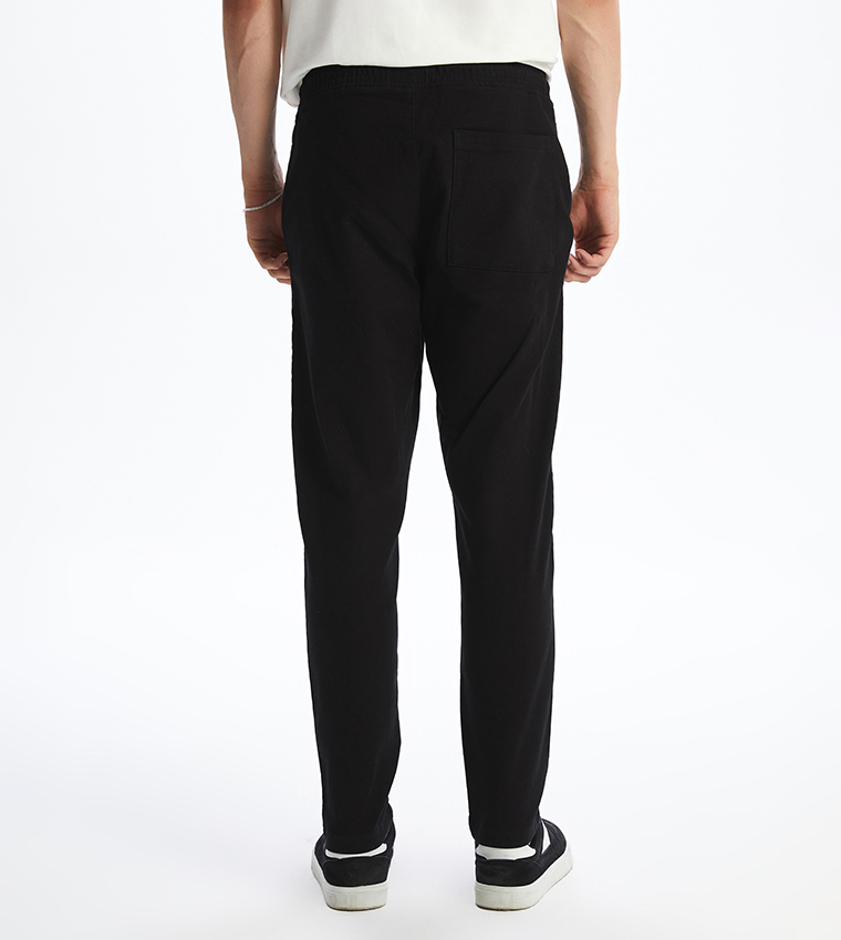 بنطلون رجالي ضيق سادة