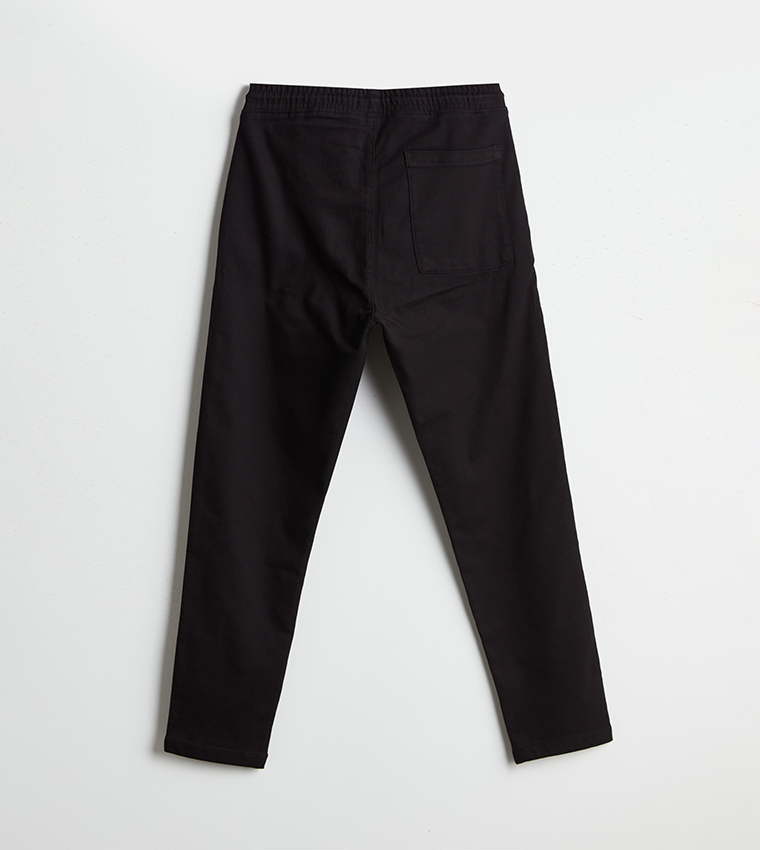 بنطلون رجالي ضيق سادة