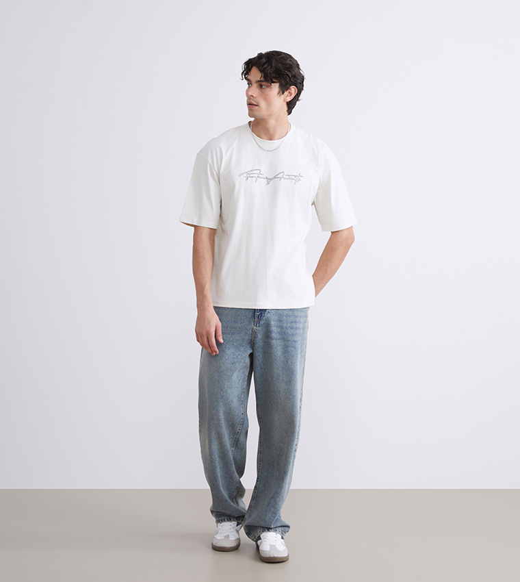 Printed Short Sleeves Casual T-Shirt