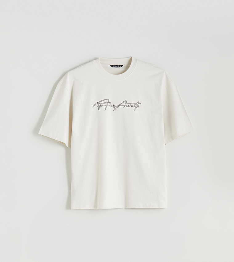 Printed Short Sleeves Casual T-Shirt