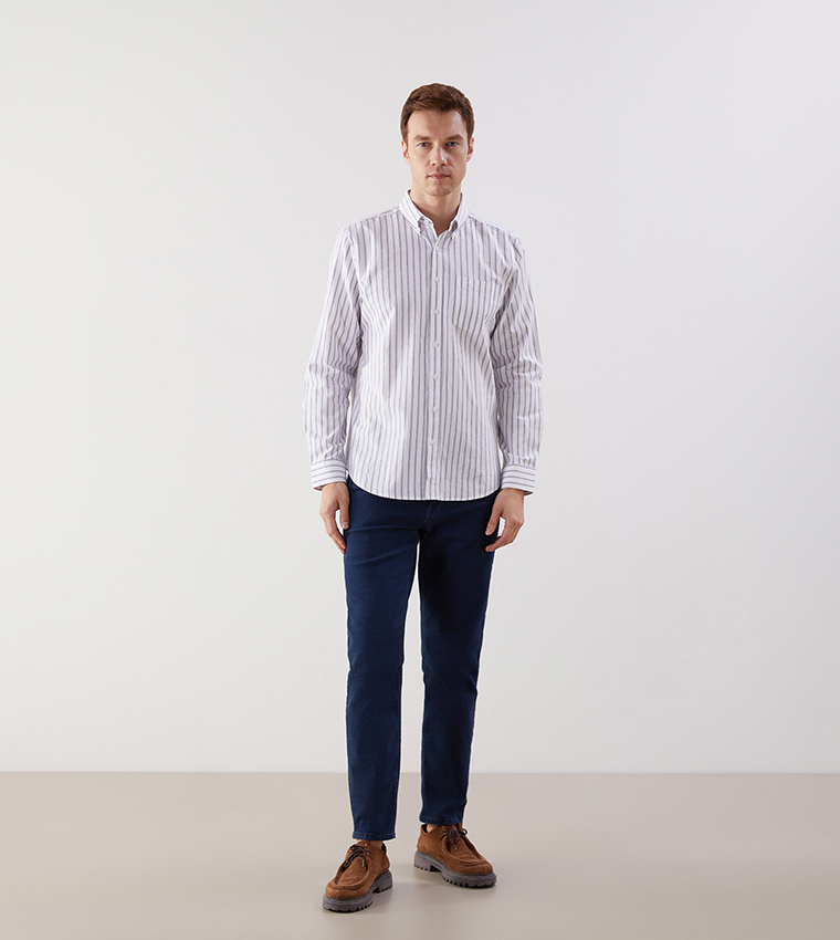 Striped Long Sleeves Casual Shirt