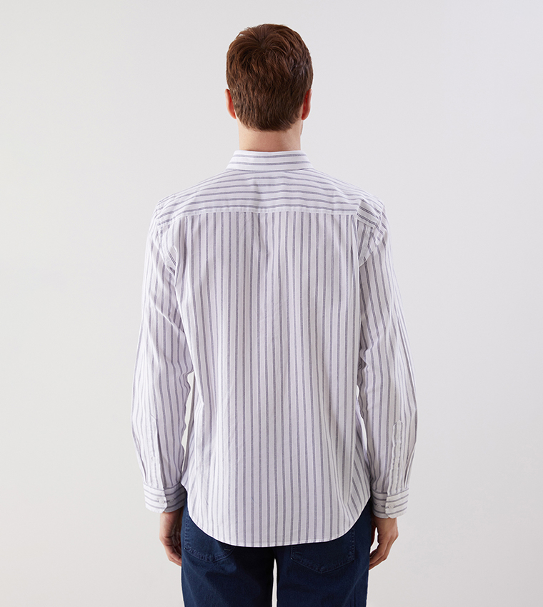 Striped Long Sleeves Casual Shirt