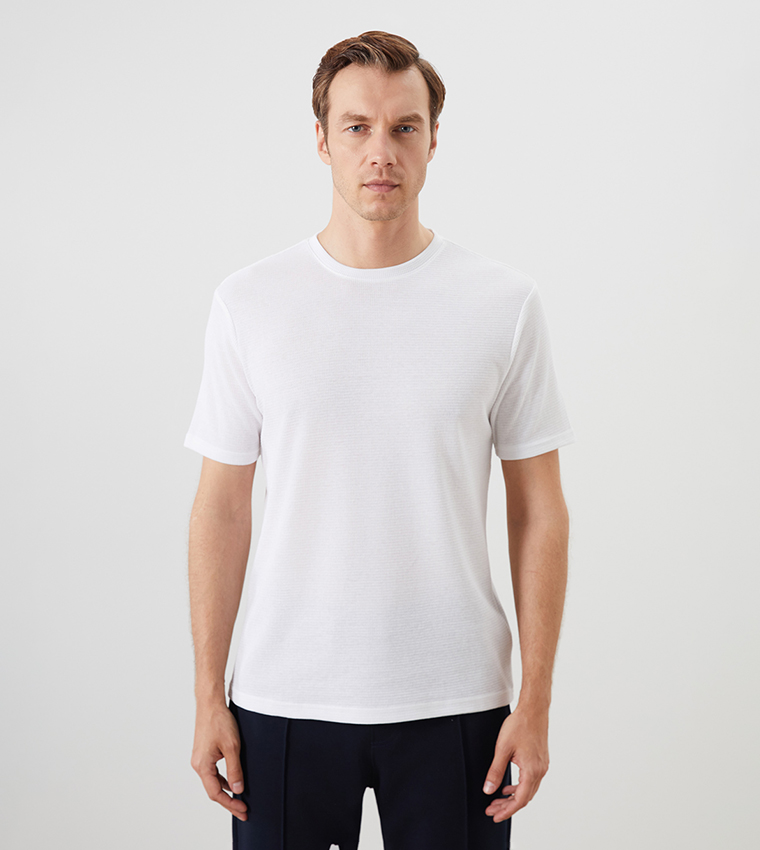 Solid Short Sleeves Casual T-Shirt