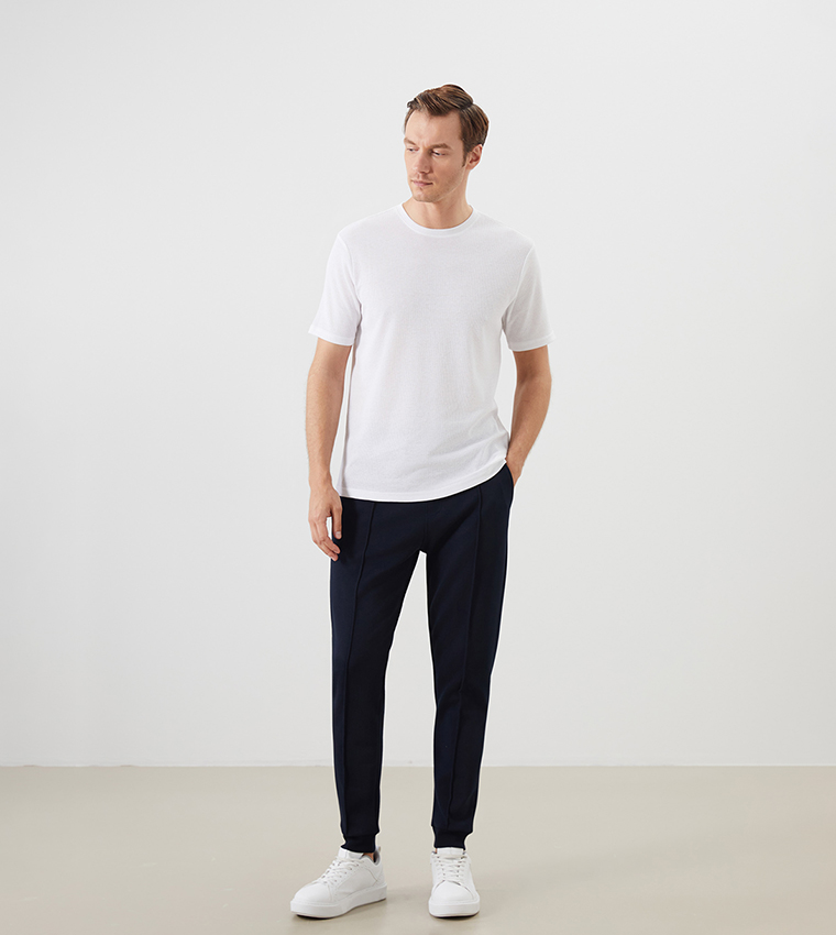Solid Short Sleeves Casual T-Shirt