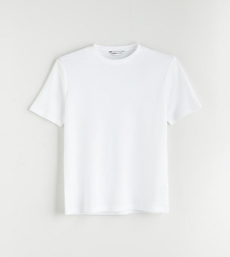 Solid Short Sleeves Casual T-Shirt