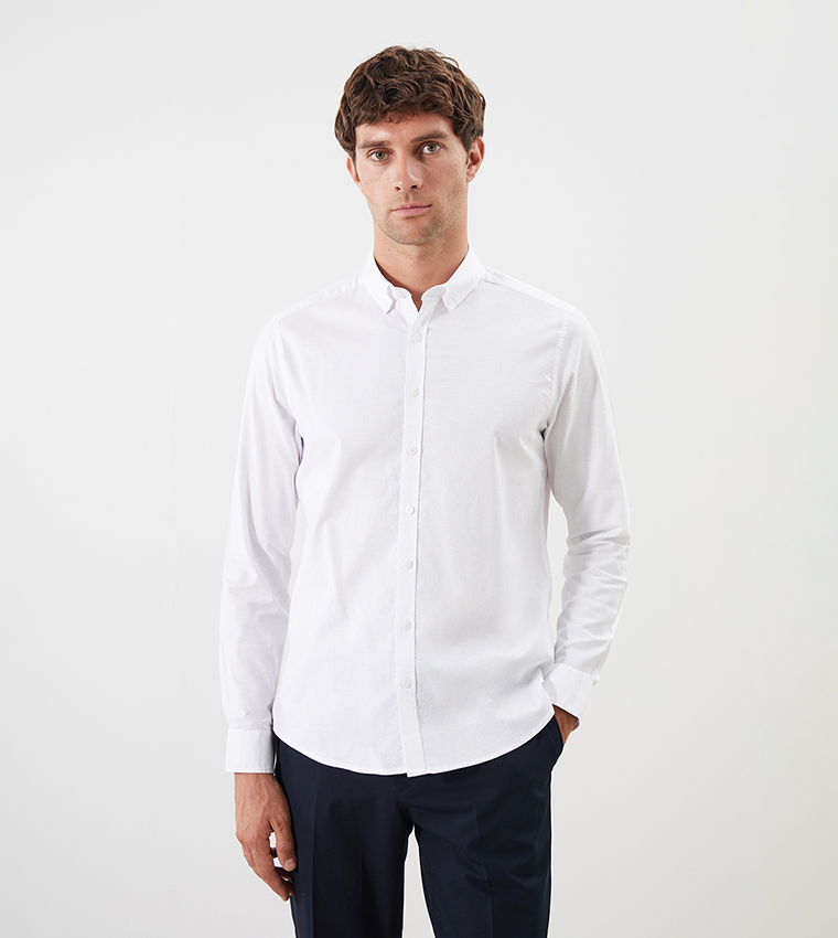 Solid Long Sleeves Shirt