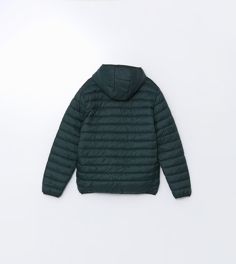 CLASSIC Zip-Through Hooded Puffer Jacket