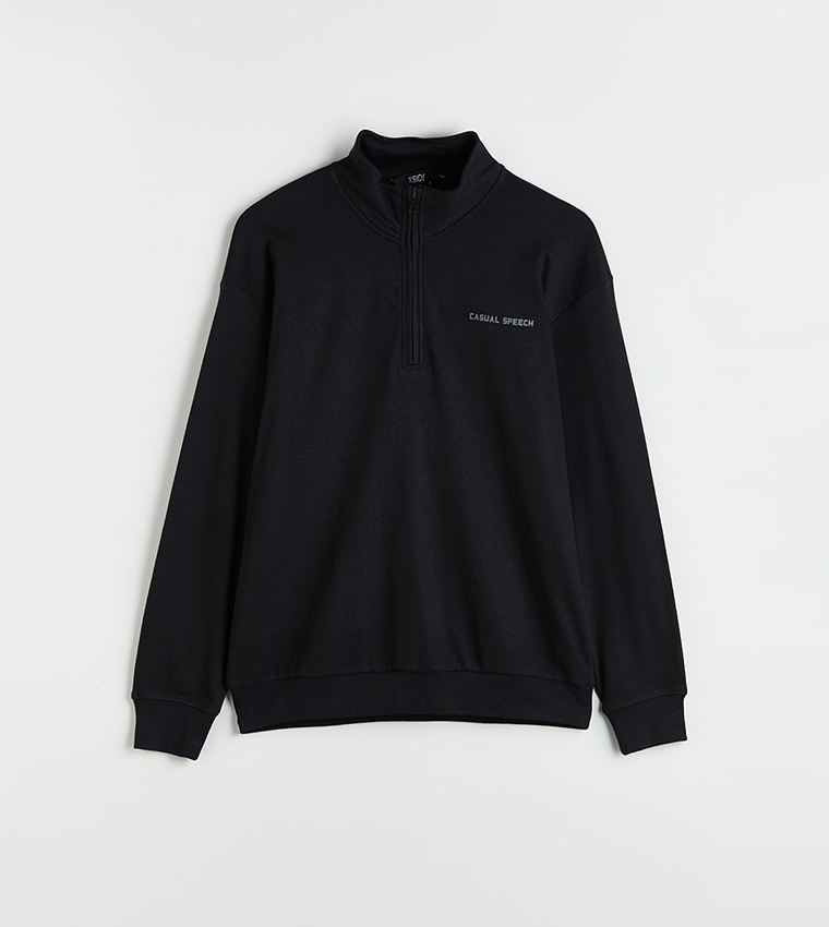 Printed Long Sleeves Zip-Up Jacket