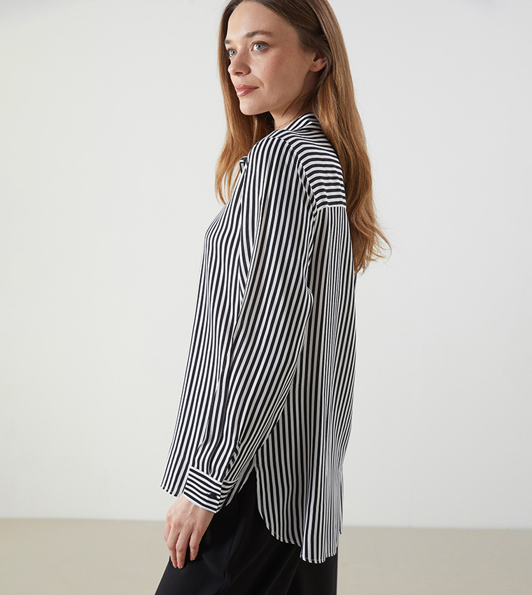 Striped Long Sleeves Shirt