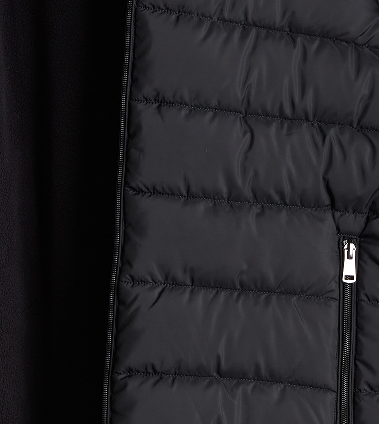 CLASSIC Zip-Through Hooded Puffer Jacket