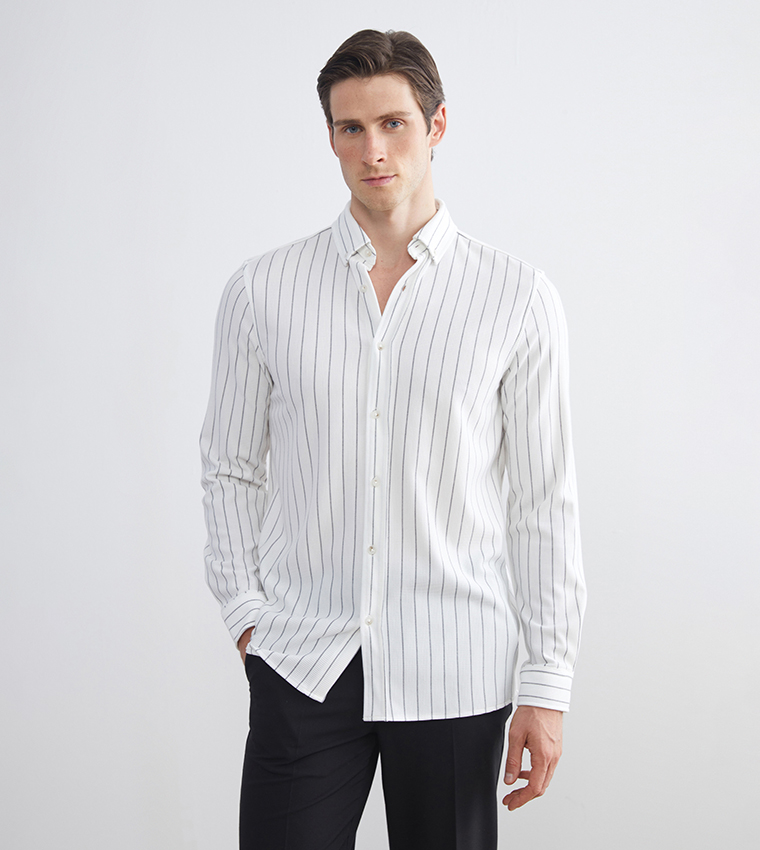 Striped Long Sleeves Shirt