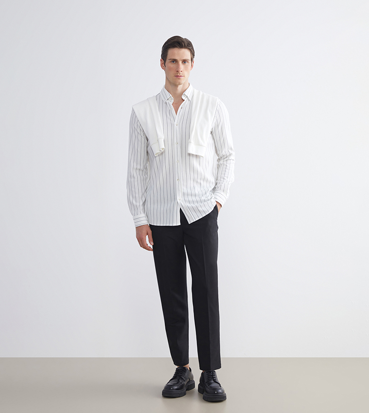 Striped Long Sleeves Shirt
