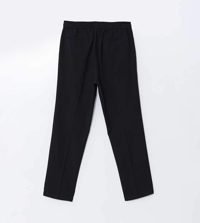 Drawstring Waist Slim Fit Pants