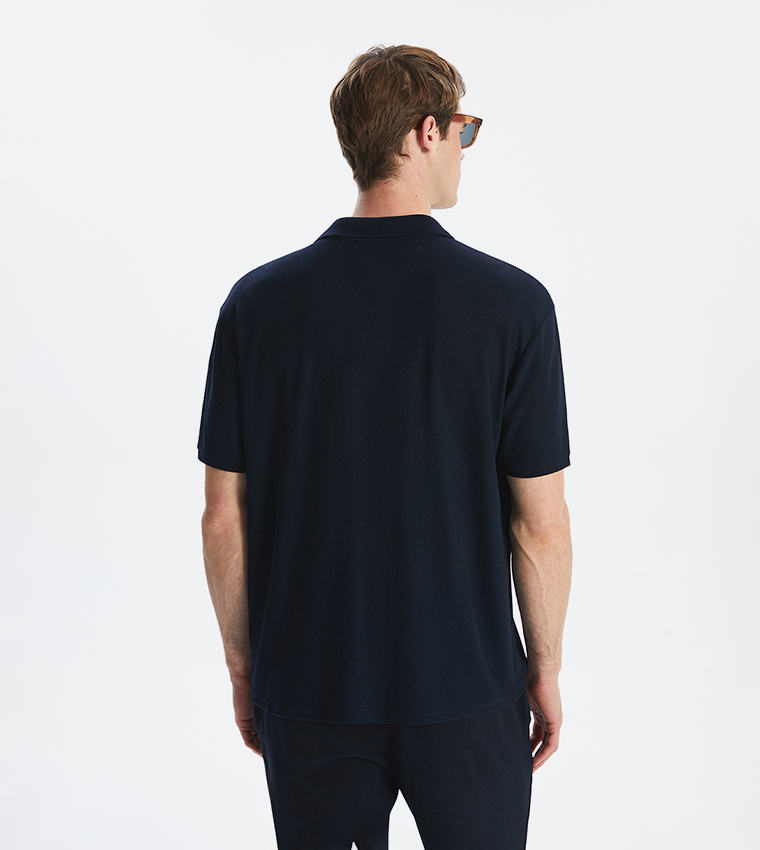 Solid Short Sleeves Polo T-Shirt