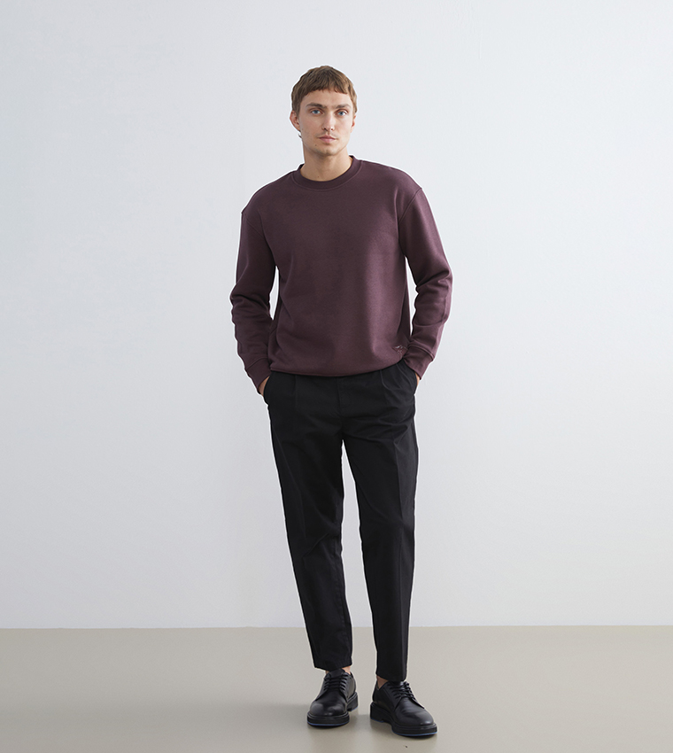 كوت كاشيت رجالي سادة بقبة مستديرة 