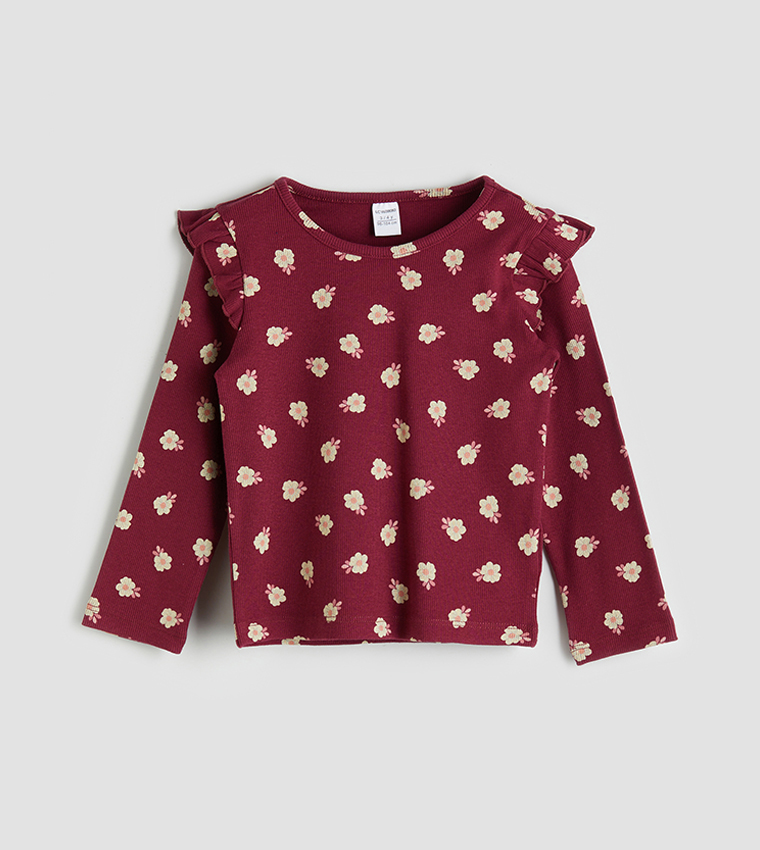 Printed Crew Neck T-Shirt