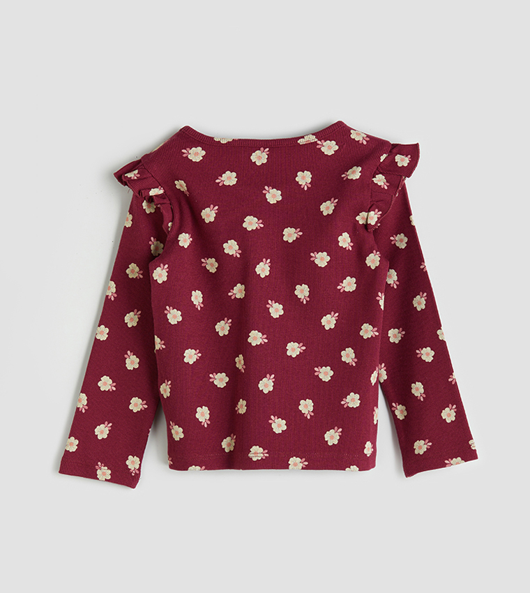 Printed Crew Neck T-Shirt