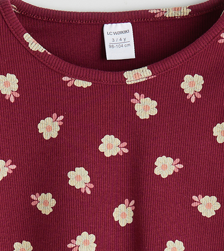 Printed Crew Neck T-Shirt