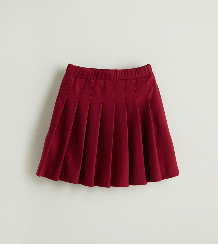 Lc Waikiki Womens Elastic Waist Pleated Skirt Buy LC Waikiki
