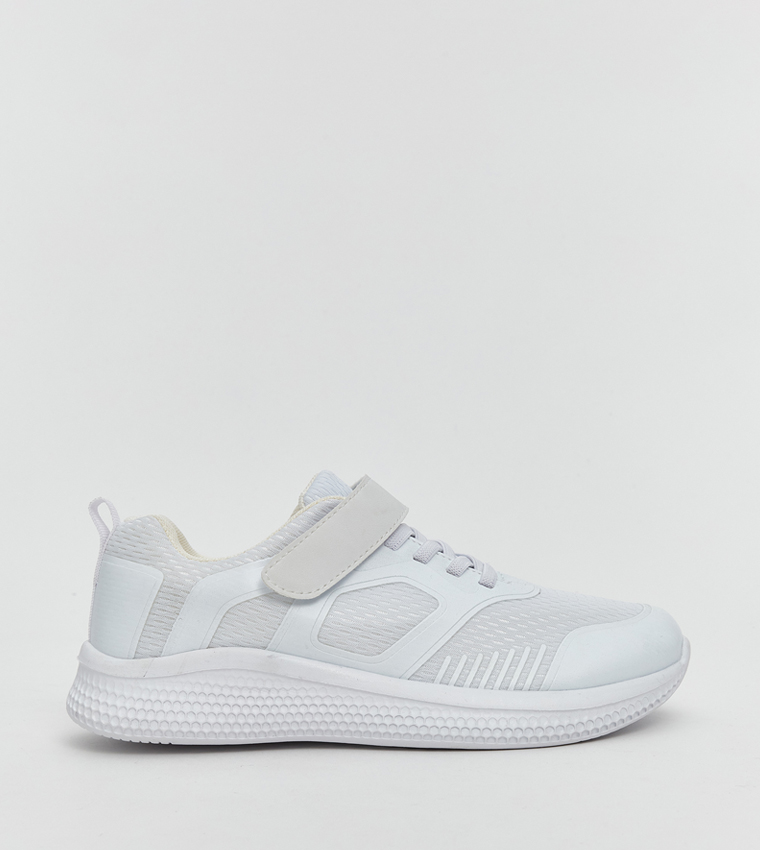 Buy LC Waikiki Mesh Detail Velcro Closure Sneakers In White
