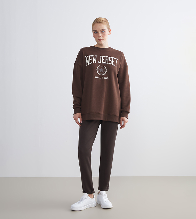 Printed Crew Neck T-Shirt