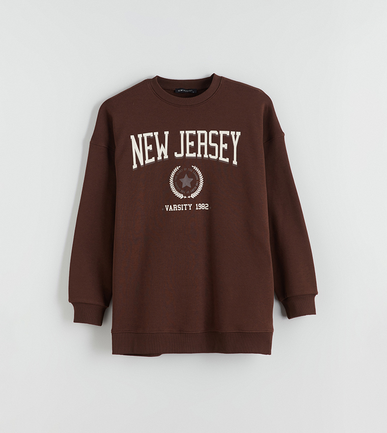 Printed Crew Neck T-Shirt