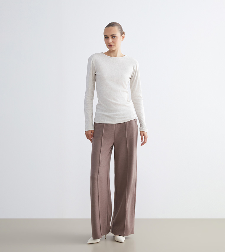 Solid Long Sleeves T-Shirt