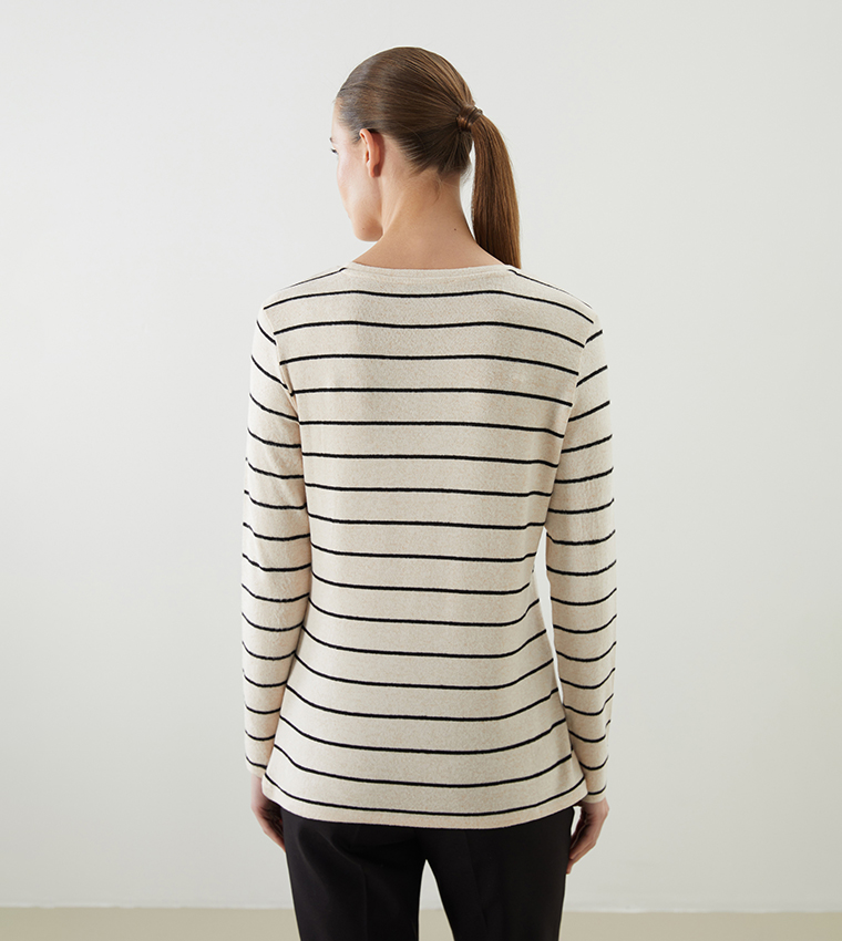 Striped Long Sleeves T-Shirt
