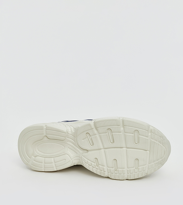 Mesh Lace-Up Sneakers